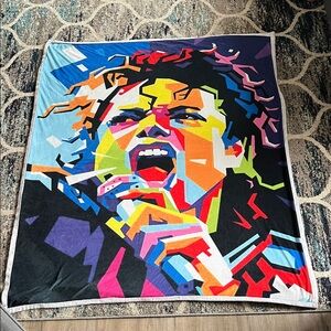Michael Jackson Graphic Throw